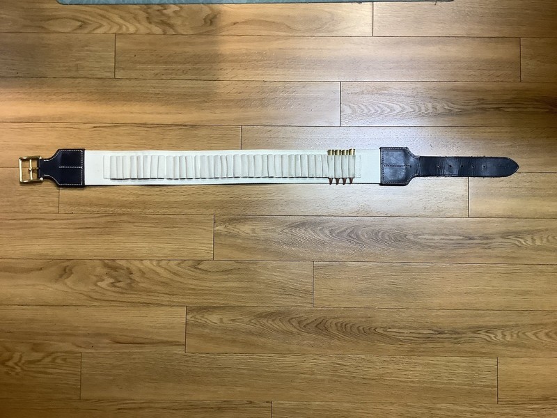 Spanish American War Era 30/40 Krag Ammo Belt 36 Rd