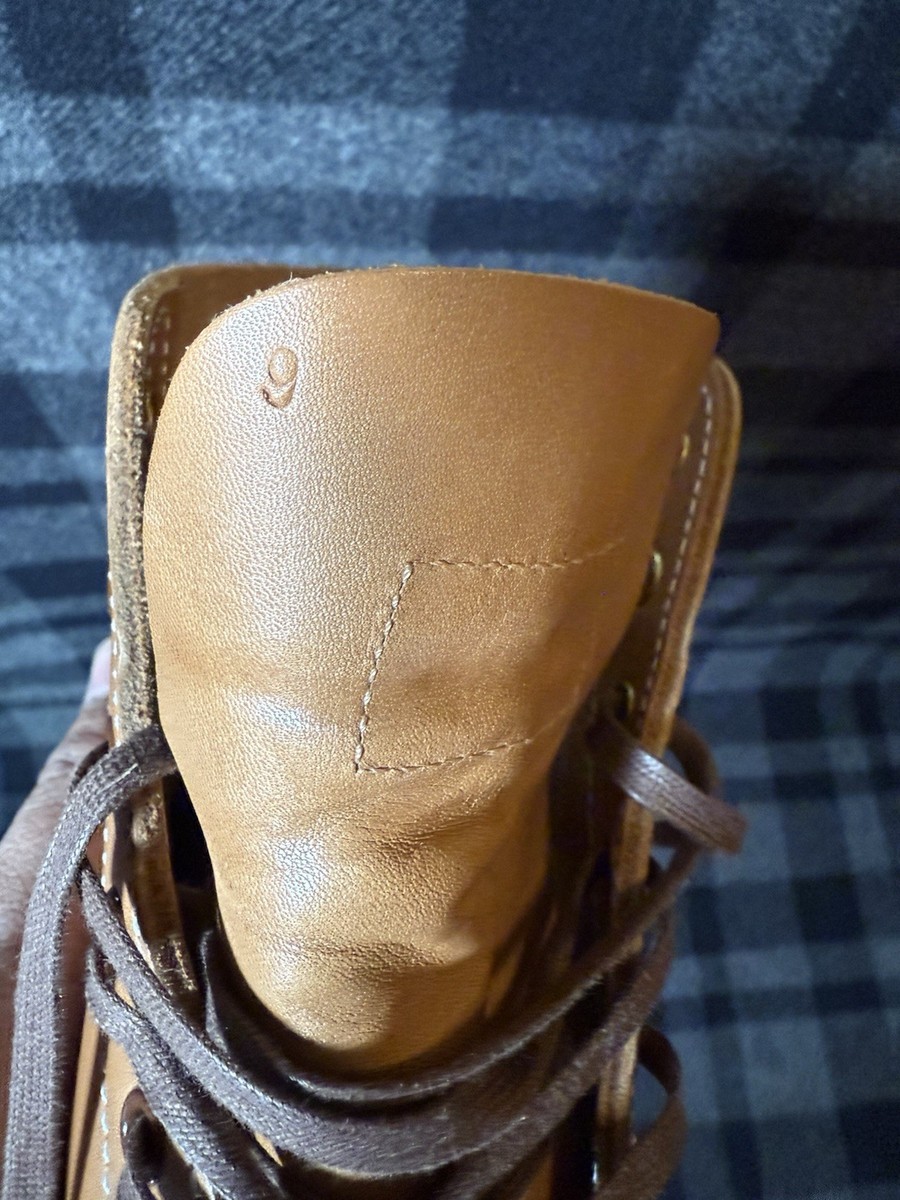 Clinch Yeager Boots - CN-S Last - US 8 - Natural Gustave Cowgide