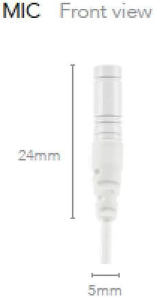 Lavalier Microphone for Video & Streaming - White - Image 4 of 4