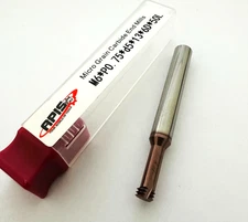Solid Carbide Thread Mill For Steel M6*P0.75*d5*13*6D*50L 60° HRC65 NEW 1pcs