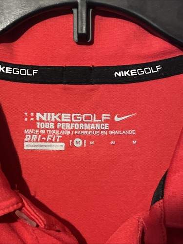 Nike Golf Men’s Golf Polo Size Med Great Color And Design - Picture 4 of 4