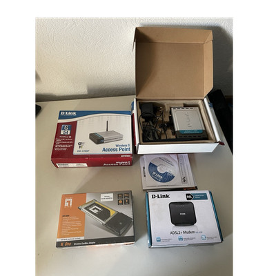 D-Link DWL-G700AP Wireless Access Point 54 Mbps RJ-45 WEP/WPA Silber