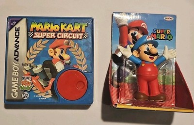 Mario Kart Super Circuit Wendy's Toy 2002 & JAKKS Ice Mario Nintendo Gameboy 