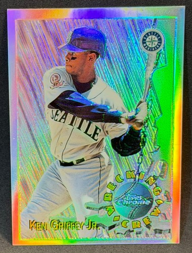 1996 Topps Chrome Wrecking Crew Refractor #WC9 Ken Griffey Jr.