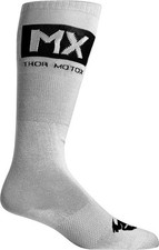 Thor MX Cool Gray Black Youth Socks size 1