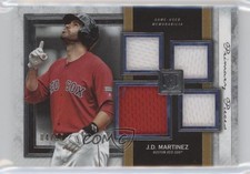2020 Topps Museum Collection 4/99 JD Martinez #SPQR-JM uk2