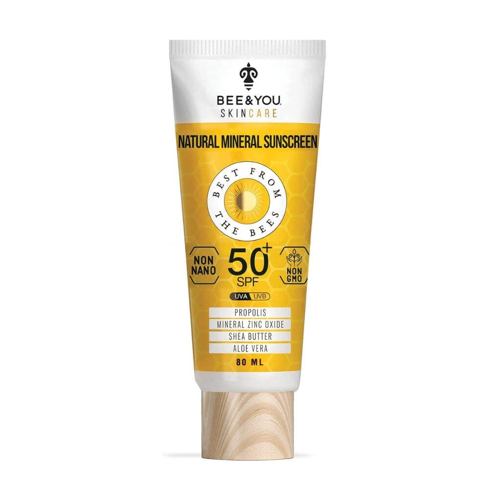 Bee & You Mineral Sunscreen SPF50 Body Lotion 80ml