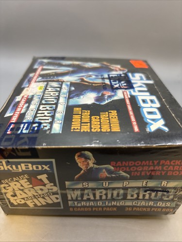 1993 Skybox Super Mario Brothers The Movie Trading Cards ๐ FACTORY SEALED BOX! - Picture 6 of 6