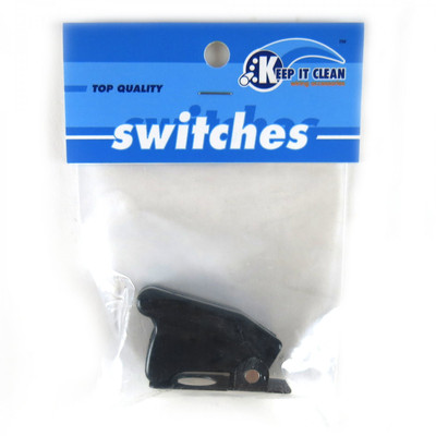 Race Toggle Switch Safety Cover - Black Gilbertsons KICSWC1BK hot rod