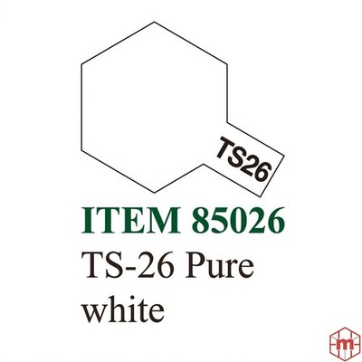 Tamiya - Ts-26 Pure White 100Ml