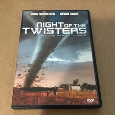 Night of the Twisters (DVD, 2006) Devon Sawa John Schneider RARE OOP Region 1