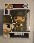 Funko Pop! TV: Stranger Things - Jim Hopper (w/ Hat) #512 NEW w/Pop Protector