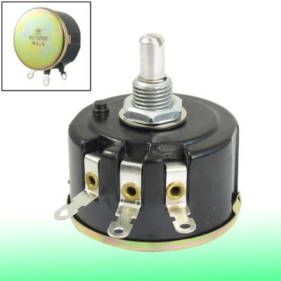 WX050 1K ohm 5W Watt 6mm rund Shaft Drehung Drahtwiderstand Potentiometer