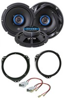 Autotek 200Watt 16,5Cm 2-Wege Lautsprecher FüR Honda Jazz 02-08 FronttüR Auto Bo