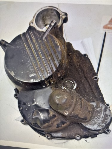 3812 Engine Clutch Cover Side Case 1989 Kawasaki Bayou 220 Klf 2x4 Atv 88 89