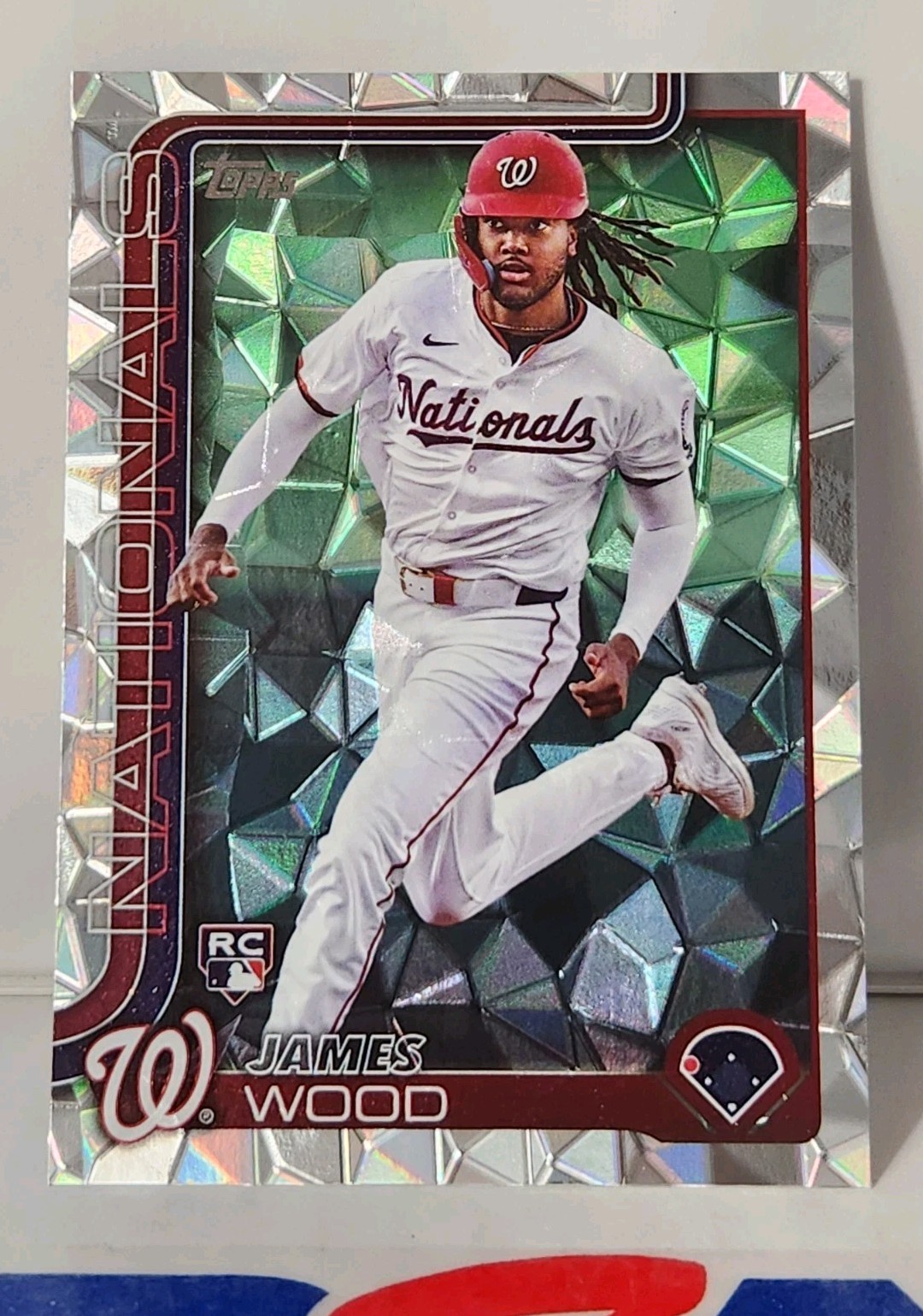 2025 Topps James Wood RC Diamante Foil Rookie #181