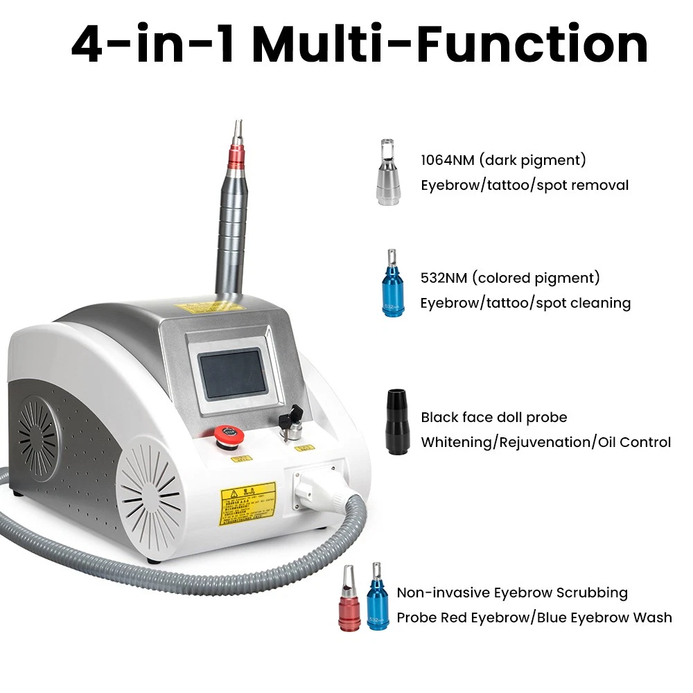 Pico ND YAG Laser Machine For Tattoo Removal Skin Whitening And Rejuvenation image 2