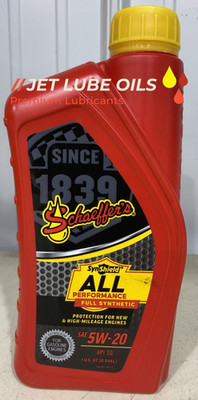 Schaeffer's 6520 5W-20 All Performance Full Synthetic Engine Oil 1 Quart