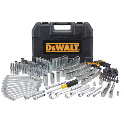 #ad Dewalt Mechanics Tool Set 247 Piece Case Socket Wrenches Ratchet Drive Tough $208.51