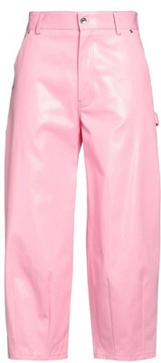 Dolce & Gabbana  Pink Coated Canvas Painter Pants Men's  Size 46 IT US 30