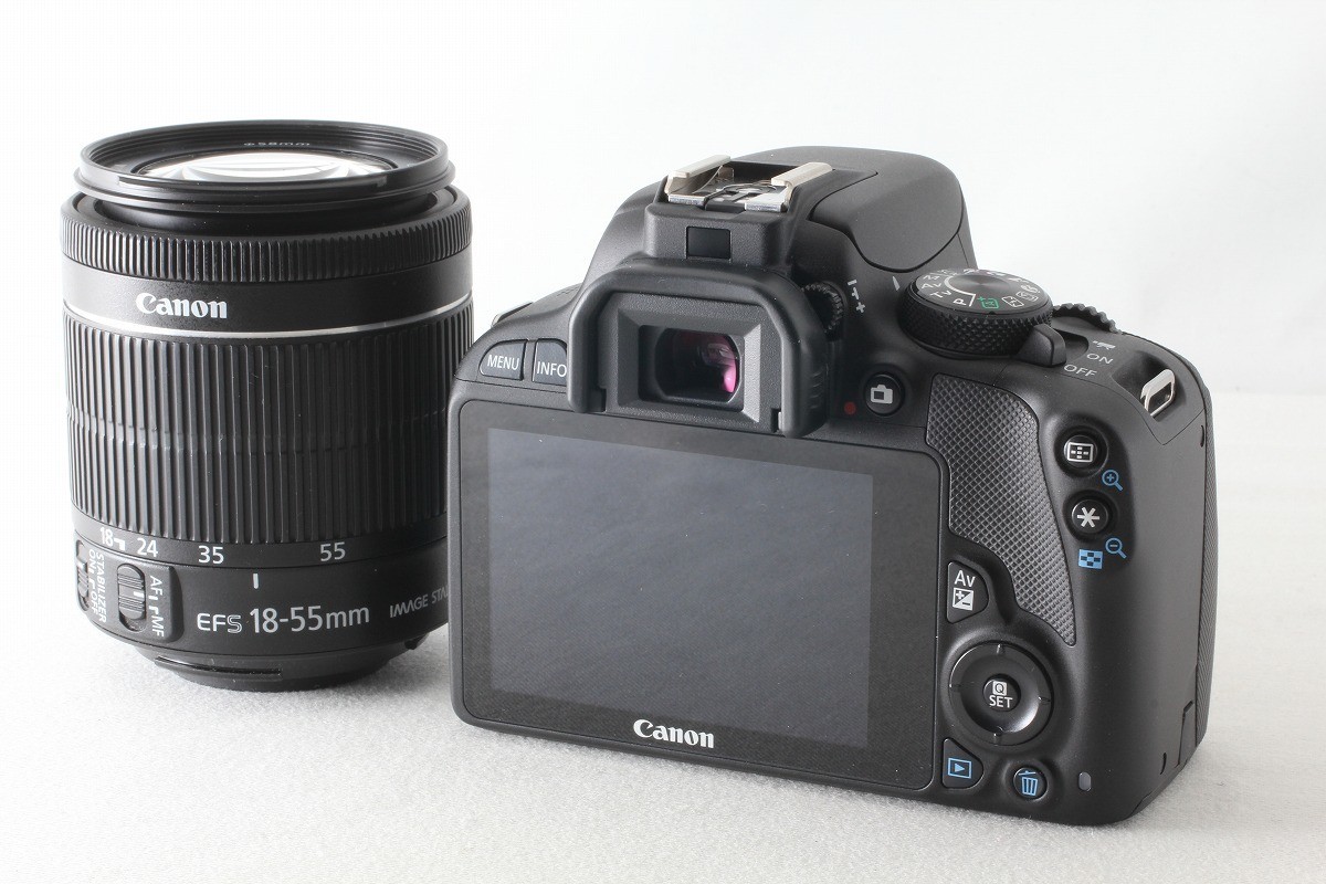 【C7046】KISS X7 + ZOOM LENS EF-S 18-55mm Canon EOS Kiss X7 Double Zoom Kit EF-S18-55mm EF-S55-250mm