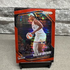 2025 Panini Prizm WNBA Kalani Brown /299 Red Pulsar Prizm #55