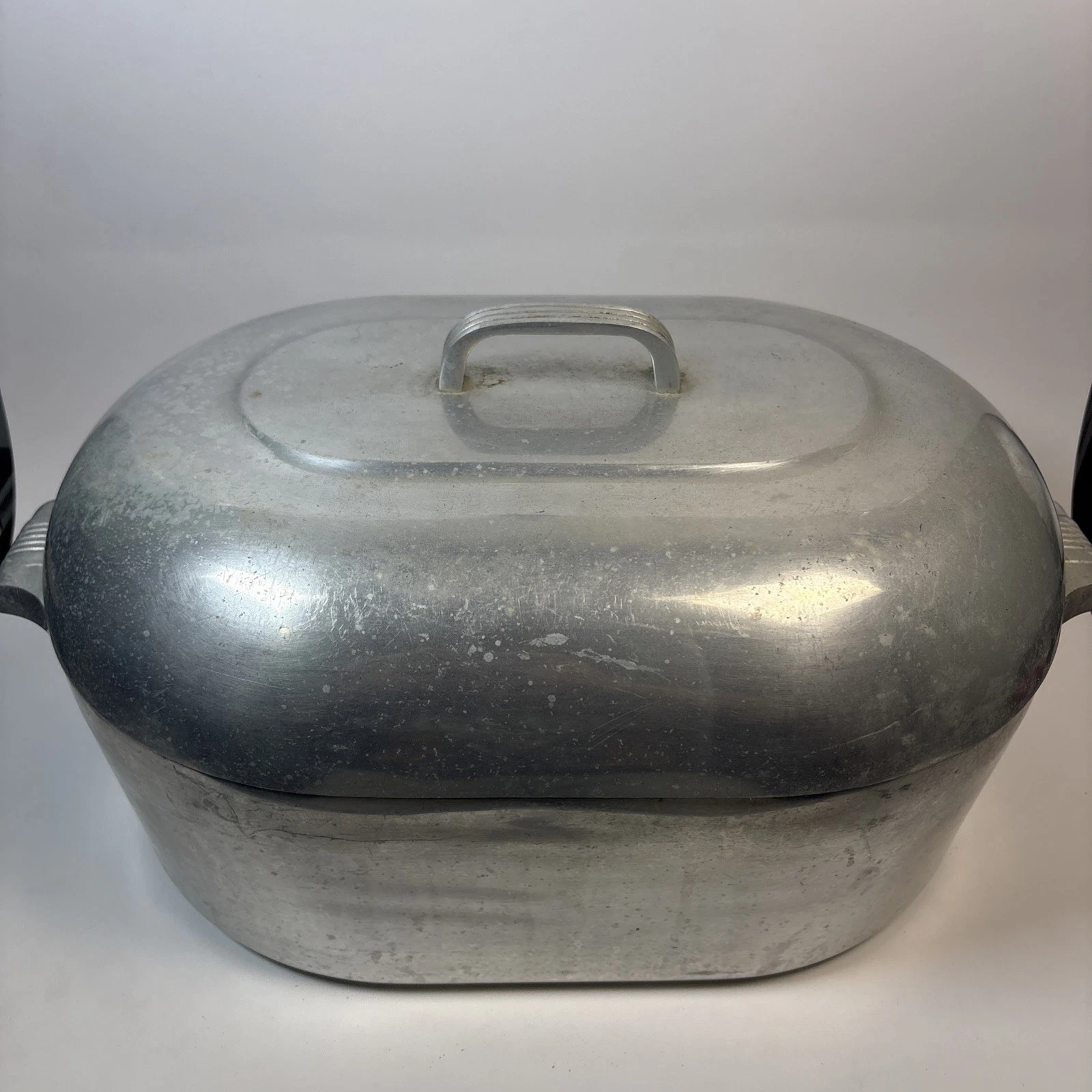 Vintage Magnalite Wagner Ware aluminum ROASTER 4269 17qt dutch oven? - READ