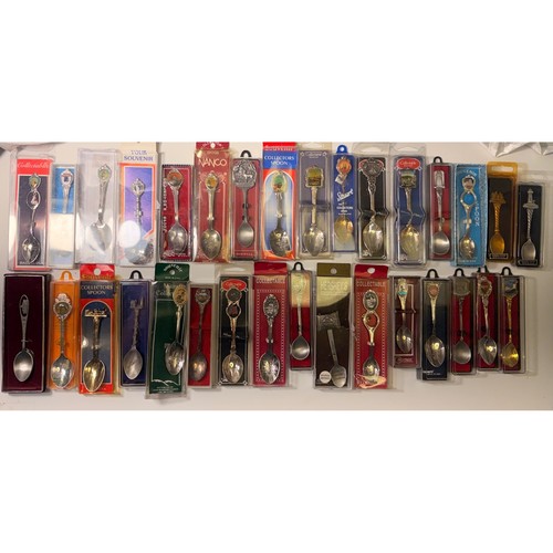 Vintage Souvenir Collector Spoon Lot 73+ Pcs States National Parks Hershey Pewte