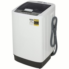 Portable Washing Machine 15.6Lbs Capacity Fully Automatic Washer w/Drain & Spin✅