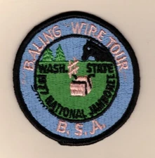 JSP 1977 - Washington State - Baling Wire Tour  Nat'l Jamboree  -Mint-