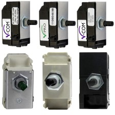 Varilight V-PRO & V-COM Replacement 2 Way Push On/Off Rotary LED Dimmer Modules