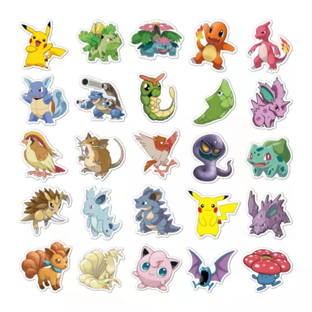 Stickers pokemon deals