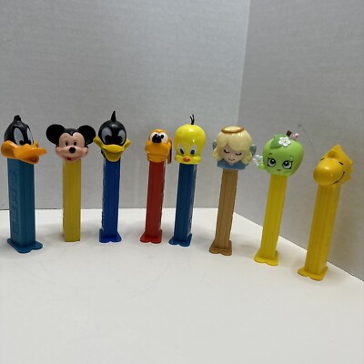 Pez Dispenser Lot Of 8 Looney Tunes Disney Tweety Bird Etc | eBay