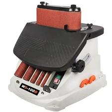 Drum Sander Vertical Oscillating Edge Belt and Spindle Sander Woodworking WS100D