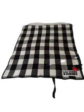 Las Vegas Raiders Throw Blanket Fleece b/w Buffalo plaid 50x60