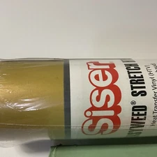 NEW SISER EASYWEED HTV -Heat Transfer Vinyl 11.8" x 36”  for T-SHIRTS / GOLD 