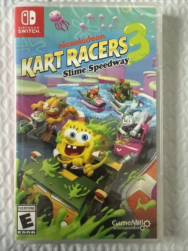 Nickelodeon Kart Racers 3: Slime Speedway - Nintendo Switch New!