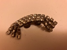 VINTAGE ESTATE RHINESTONE SHOE CLIP
