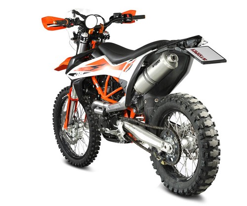 Terminale Scarico Storm By Mivv Oval Acciaio Inox Ktm 690 ENDURO R 2019 > 2023 - Foto 4 di 4