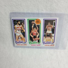 1980-81 Topps Basketball #245 Greg Ballard #43 Reggie Theus #252 John Williamson