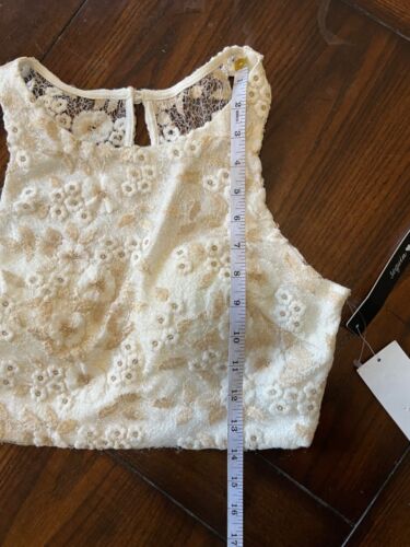 Sequin Hearts 2-Piece Embroidered Cropped TOP 5 Tulle Gown SKIRT 3 NWT - Picture 10 of 14