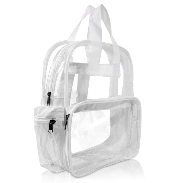 DALIX Clear Backpack Bags Smooth 