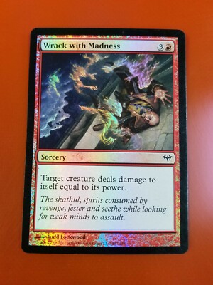 1x Wrack with Madness | FOIL | Dark Ascension | MTG Magic Cards | eBay 1x Wrack with Madness | FOIL | Dark Ascension | MTG Magic Cards | eBay