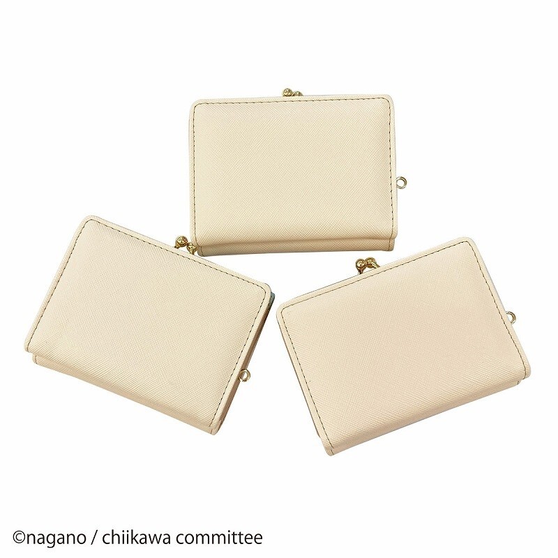 Presale Chiikawa Hachiware Metal Clasp Wallet Leather Japan Presale Chiikawa Hachiware Metal Clasp Wallet Leather Japan