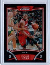 2008-09 BOWMAN CHROME XFRACTOR #100 - DWYANE WADE #ED 278/299