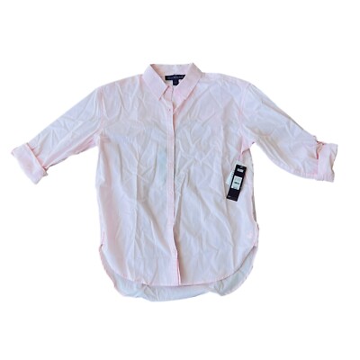売れ筋商品|||グロリアバンデービルト カットソー トップス レディース Plus Size Amanda Cotton Oversized Printed Shirt Pink Parasol - Naval Stripe s-l400.jpg