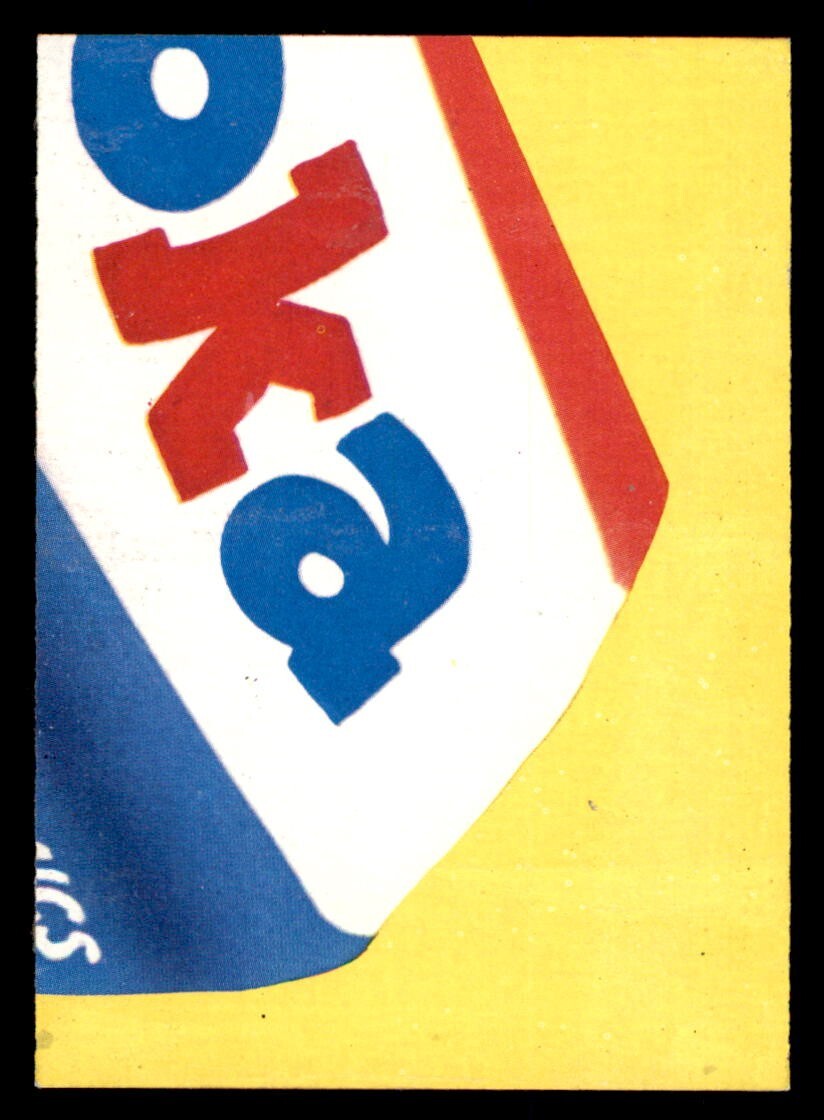 1974 Topps Wacky Packages Series 10 #39 Badzooka Puzzle Bottom