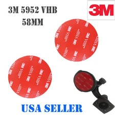3M 2x  58mm VHB Double Sided Foam Adhesive Tape 5952 Automotive Mounting GPS