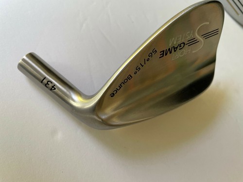 Chip-In golf putter & Short Game System Sand Wedge 56° 15° Bounce NO Shafts - Picture 5 of 8