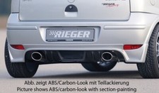 FOX Duplex Edelstahl Sportauspuff je 1x115x85mm für Opel Corsa C Facelift Rieger
